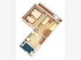 Gradac, Plan in the apartment, WiFi.