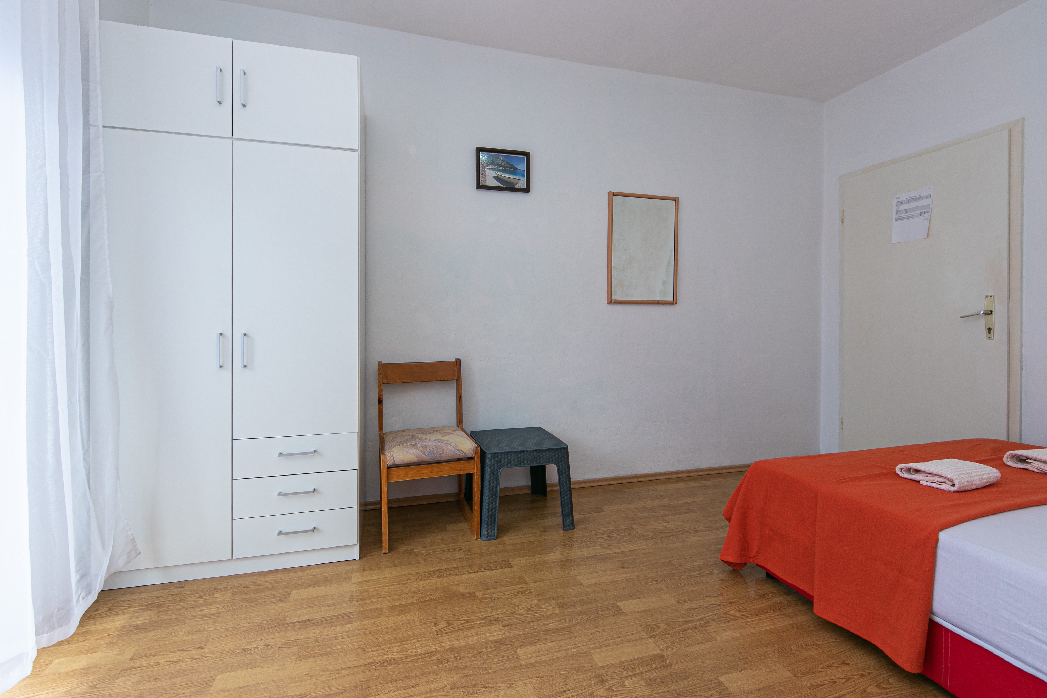 One bedroom apartment with balcony and sea view Gradac, Makarska  A-c