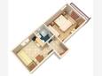 Gradac, Plan in the apartment, WiFi.