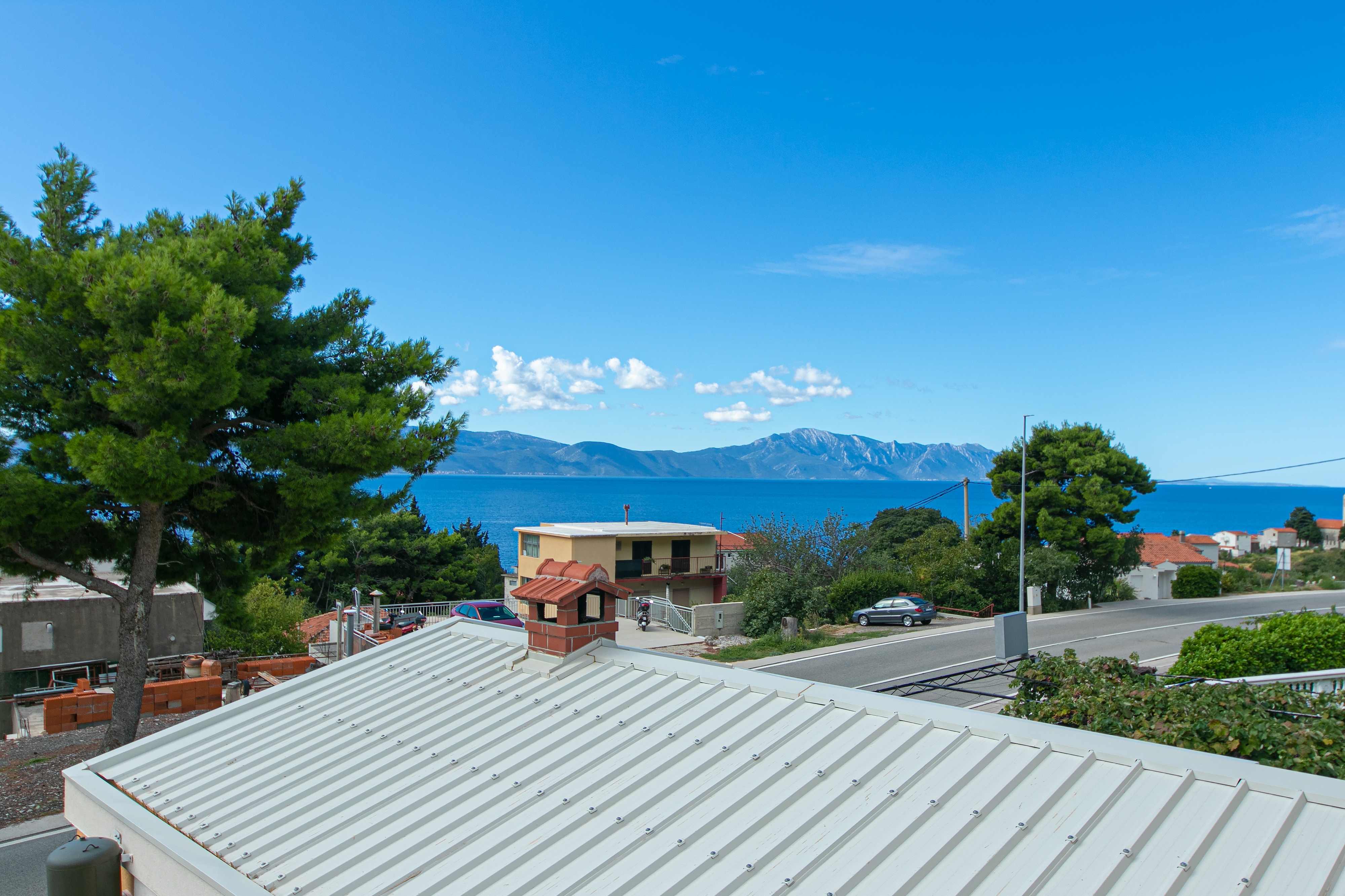 One bedroom apartment with balcony and sea view Gradac, Makarska  A-d