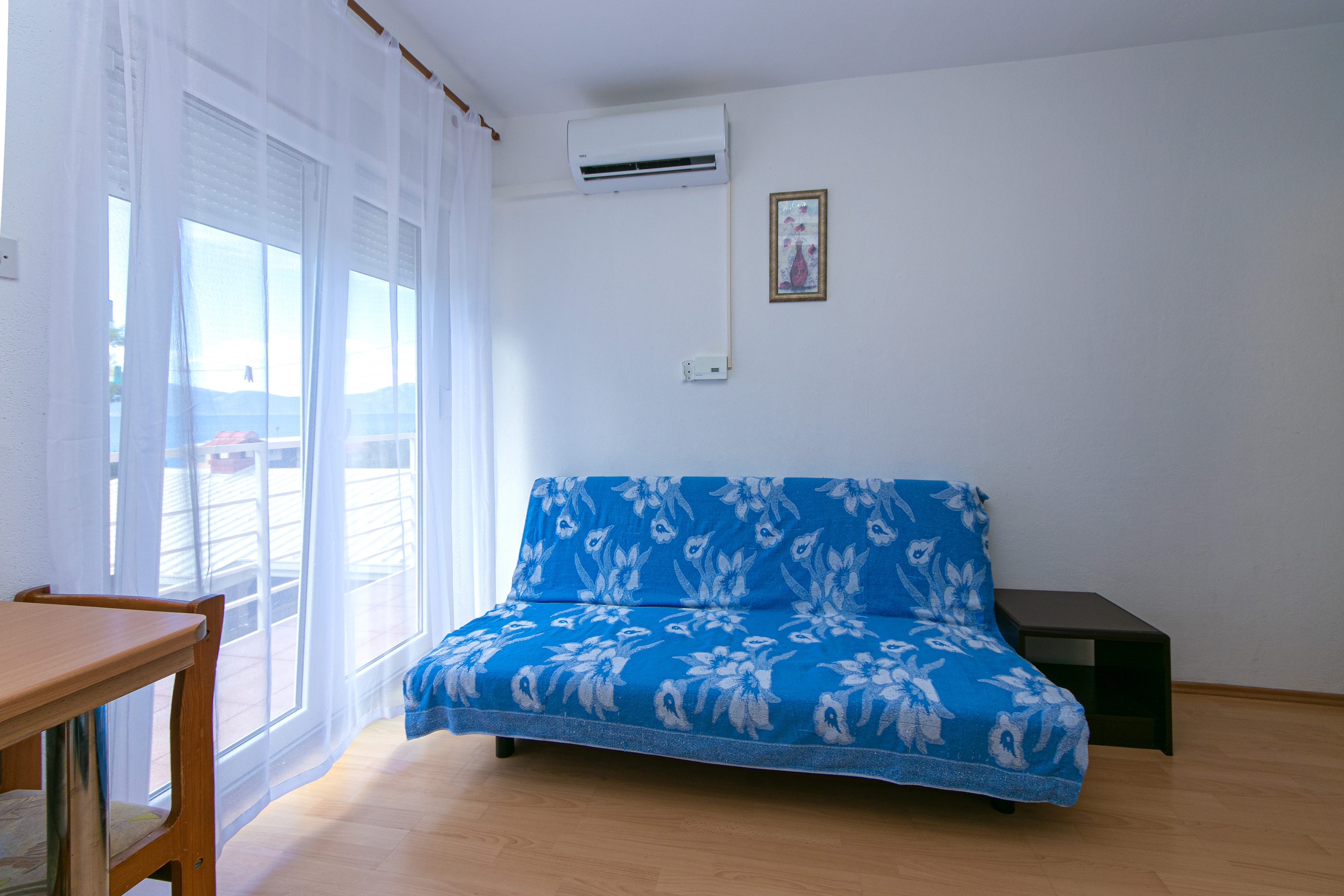 One bedroom apartment with balcony and sea view Gradac, Makarska (A-5198-d)