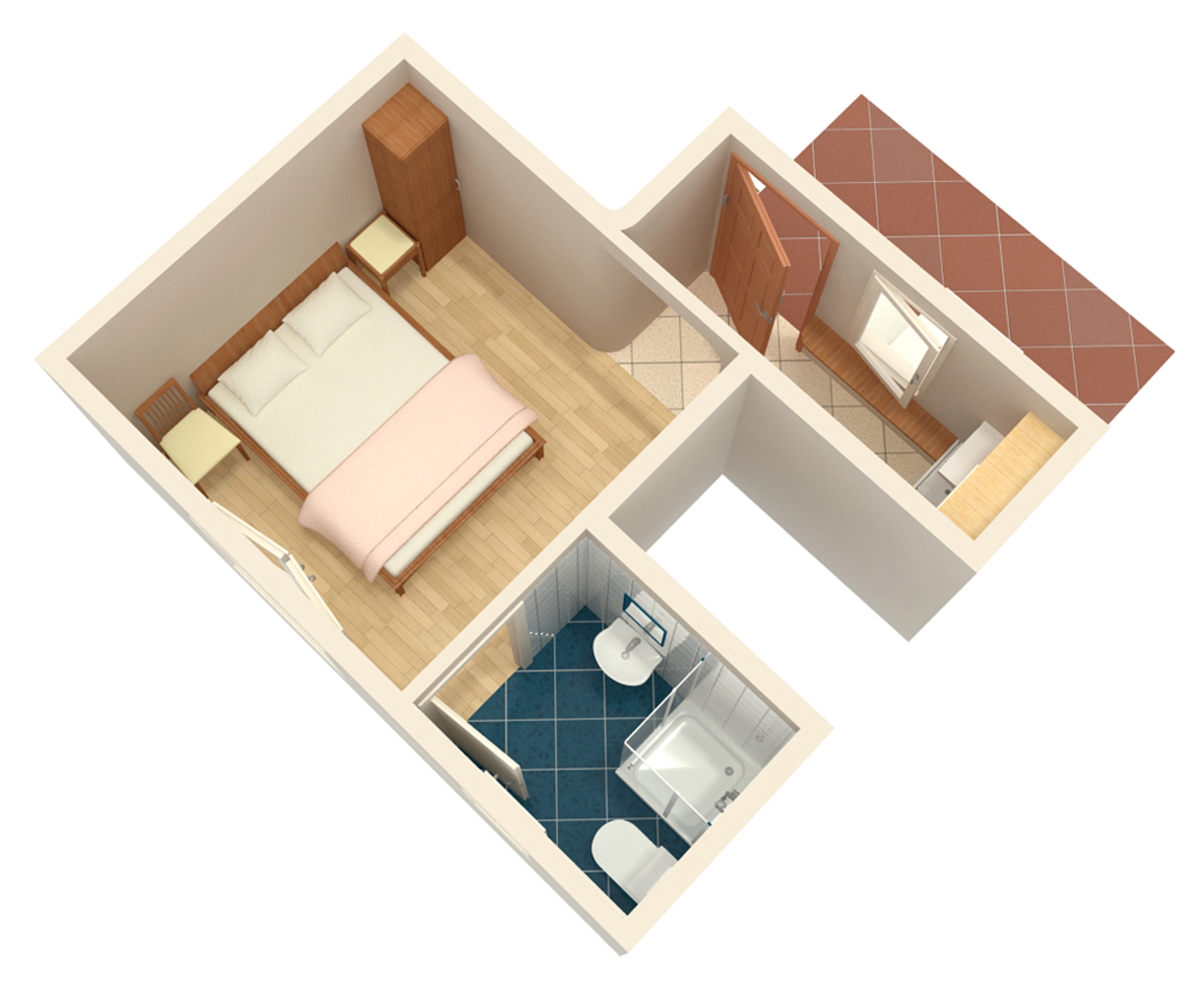 Studio flat with air-conditioning Gradac, Makarska  AS-b