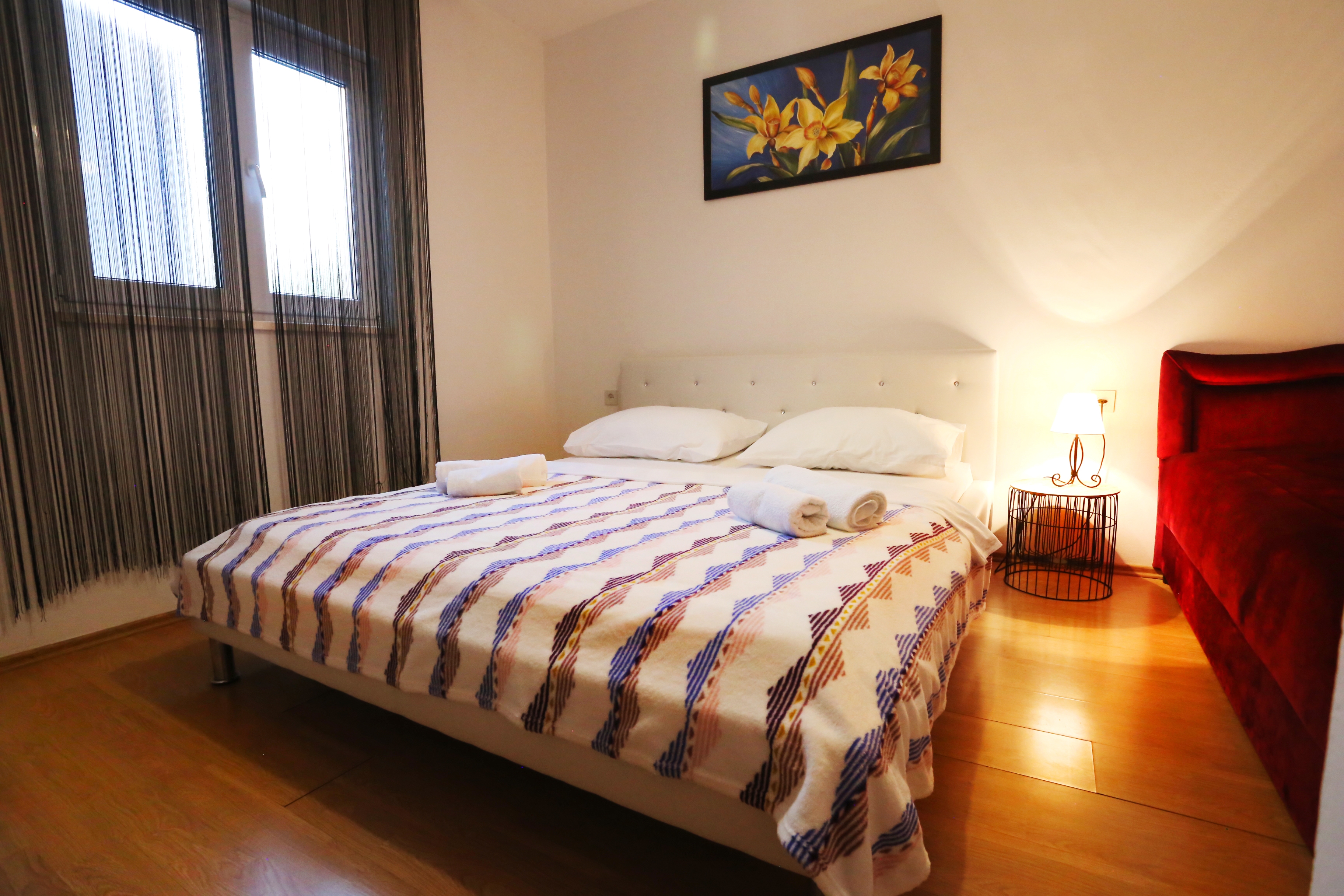 Two bedroom apartment with terrace and sea view Poljica, Trogir (A-5199-a)