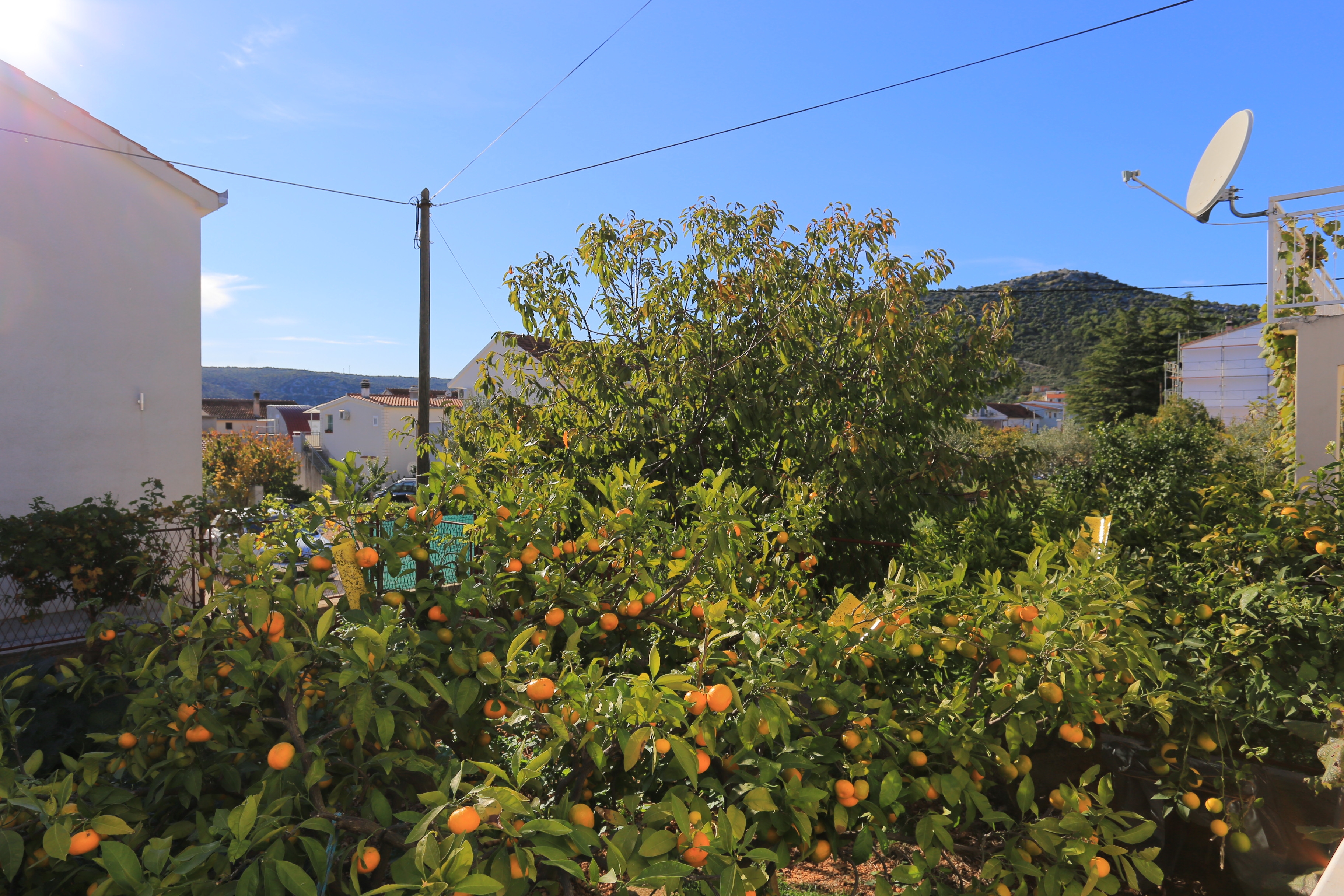 Two bedroom apartment with terrace Poljica, Trogir  A-b