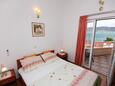 Bedroom 1 Slatine, Bedroom 1 in the apartment, air condition available and WiFi.