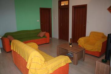 Obývací pokoj Okrug Gornji, Obývací pokoj v ubytování typu apartment, WiFi.