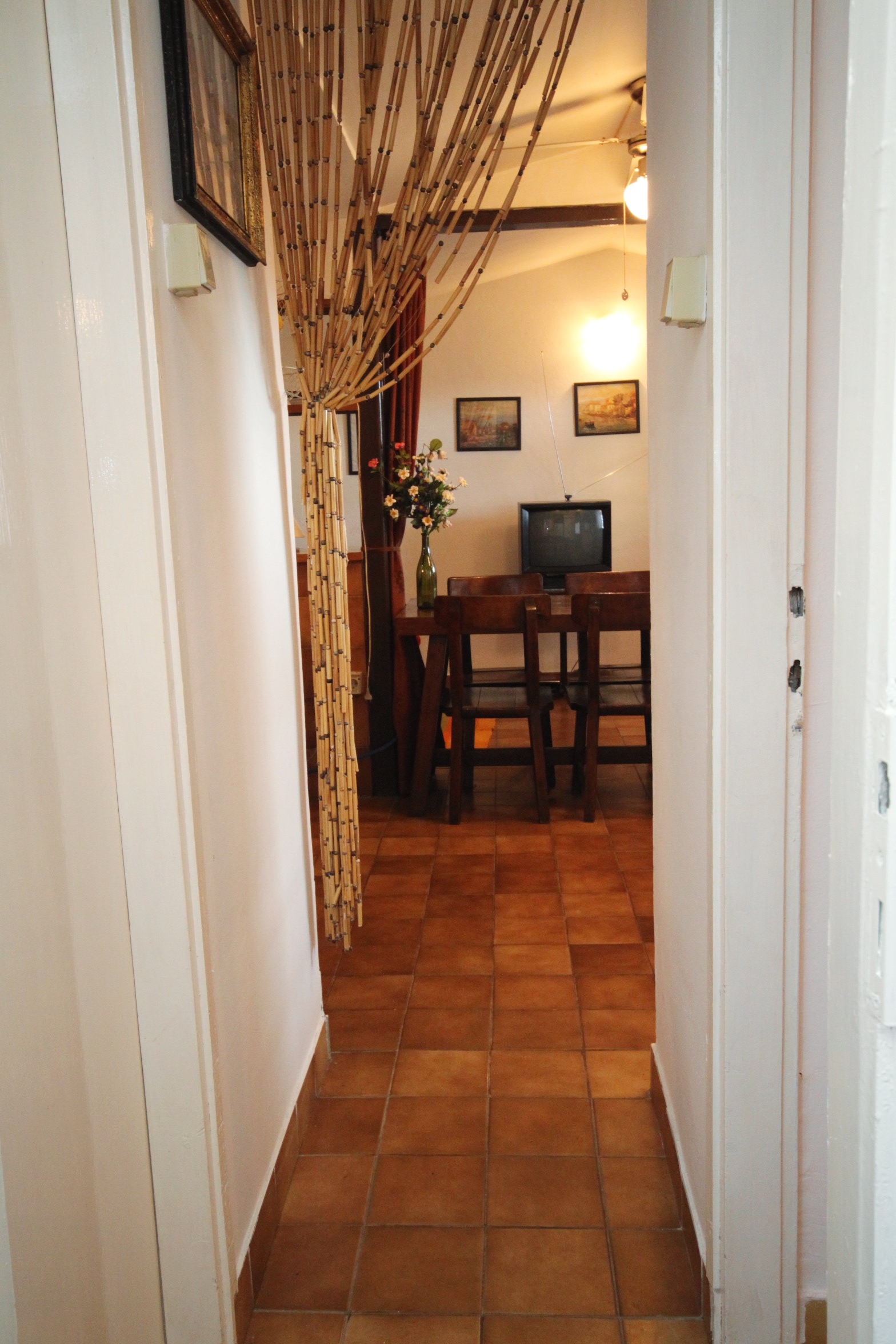 Two bedroom apartment with terrace and sea view Cove Pokrivenik, Hvar  A-a