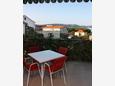 Терраса Trogir, Терраса в размещении типа studio-apartment, с видом на море, Домашние животные допускаются и WiFi.