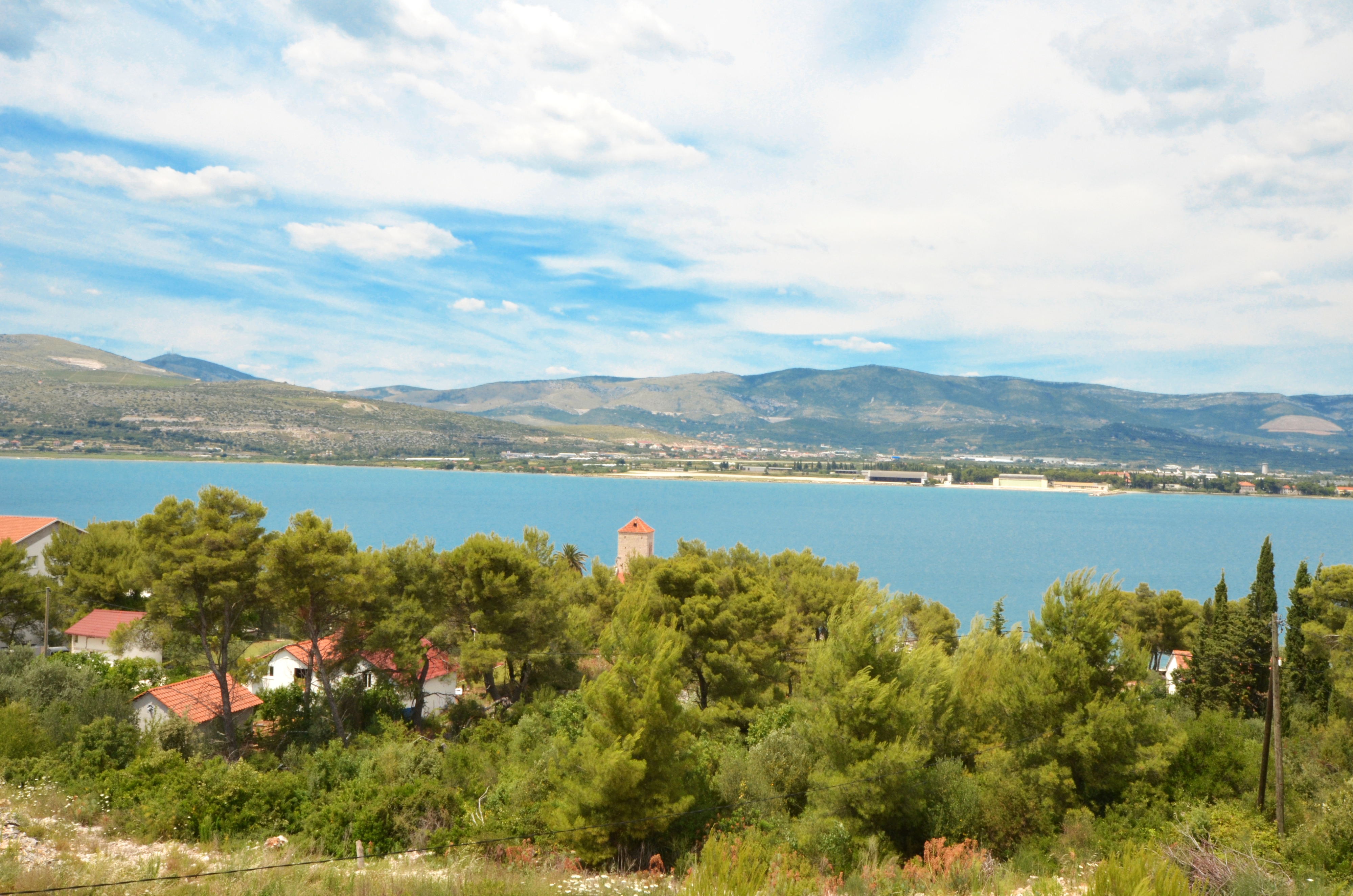 Three bedroom apartment with terrace and sea view Arbanija, Čiovo  A-f