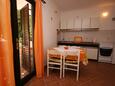 Dining room Mandre, Dining room in the apartment, (pet friendly) and WiFi.