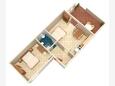 Mandre, Plan in the apartment, (pet friendly) and WiFi.