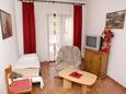 Obývací pokoj Mandre, Obývací pokoj v ubytování typu apartment, s klimatizací, domácí mazlíčci povoleni a WiFi.