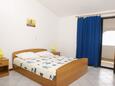 Mandre, Bedroom 1 in the apartment, air condition available, (pet friendly) and WiFi.