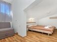 Bedroom 1 Pokrivenik, Bedroom 1 in the apartment, air condition available, (pet friendly) and WiFi.