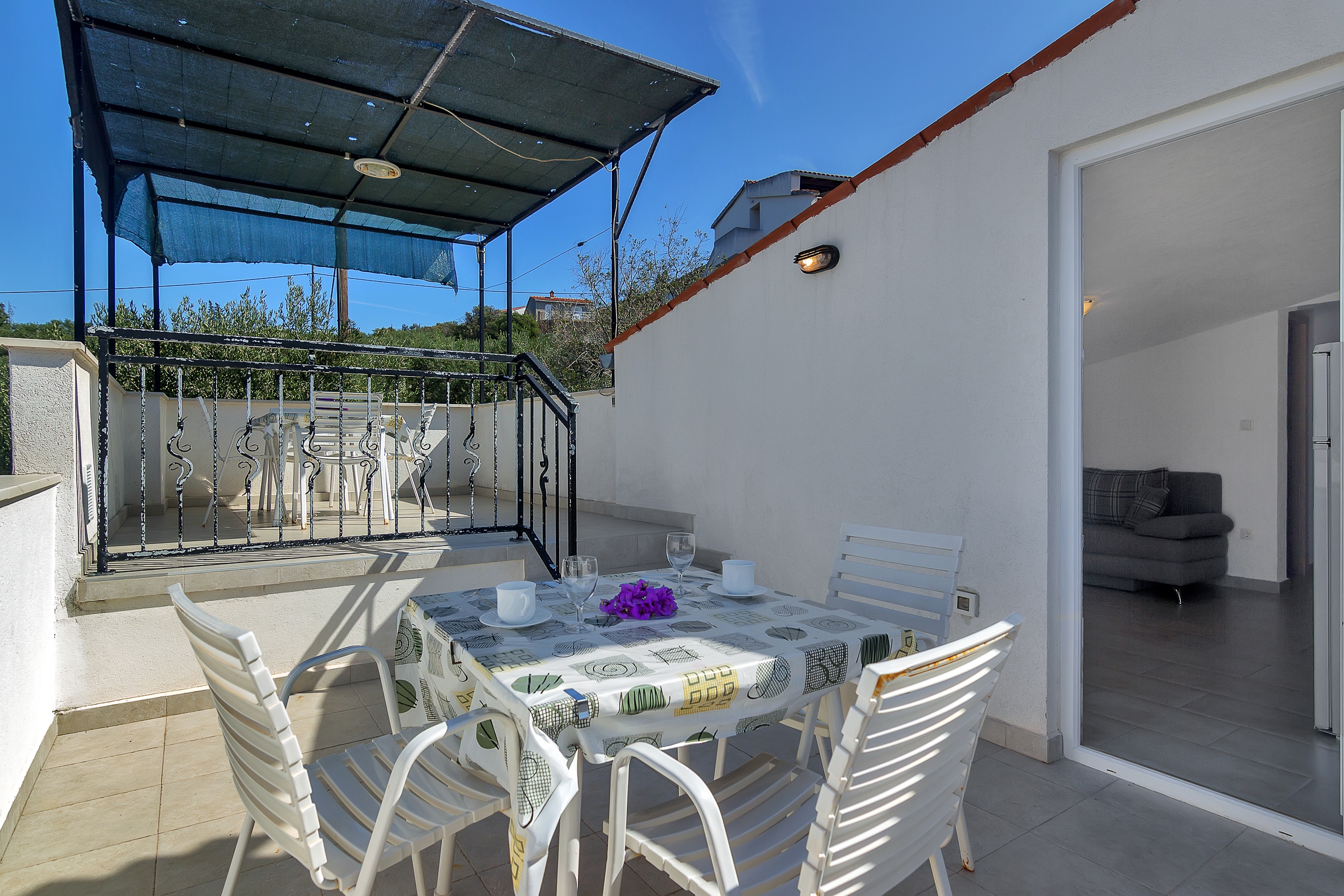 Two bedroom apartment near beach Cove Pokrivenik, Hvar  A-c