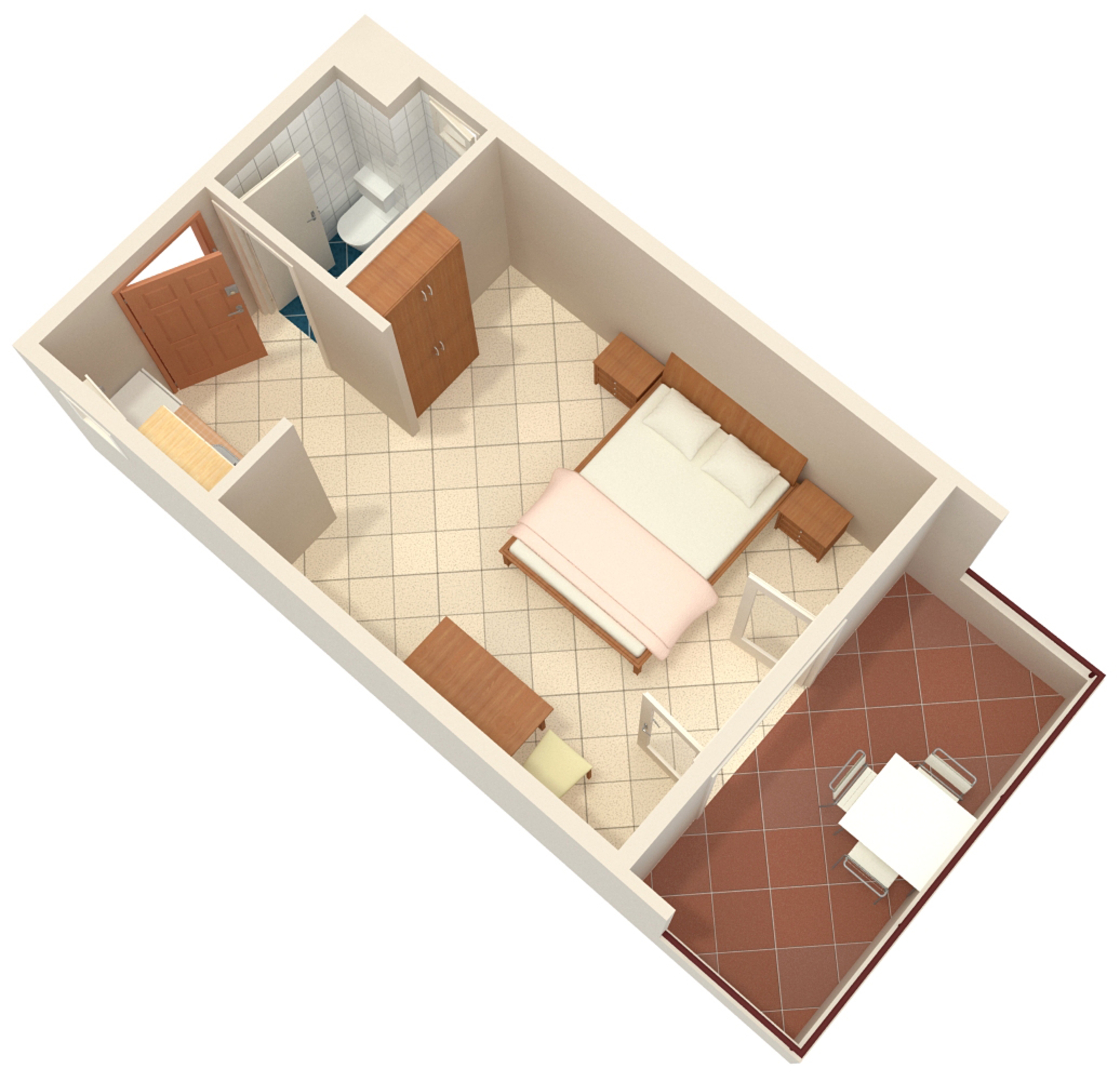 Studio flat near beach Cove Pokrivenik, Hvar  AS-d