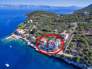 Property Pokrivenik, Hvar, Property 5231 - Apartments by the sea.