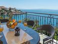 Rastići, Terrace 1 in the apartment, with a sea view and WiFi.
