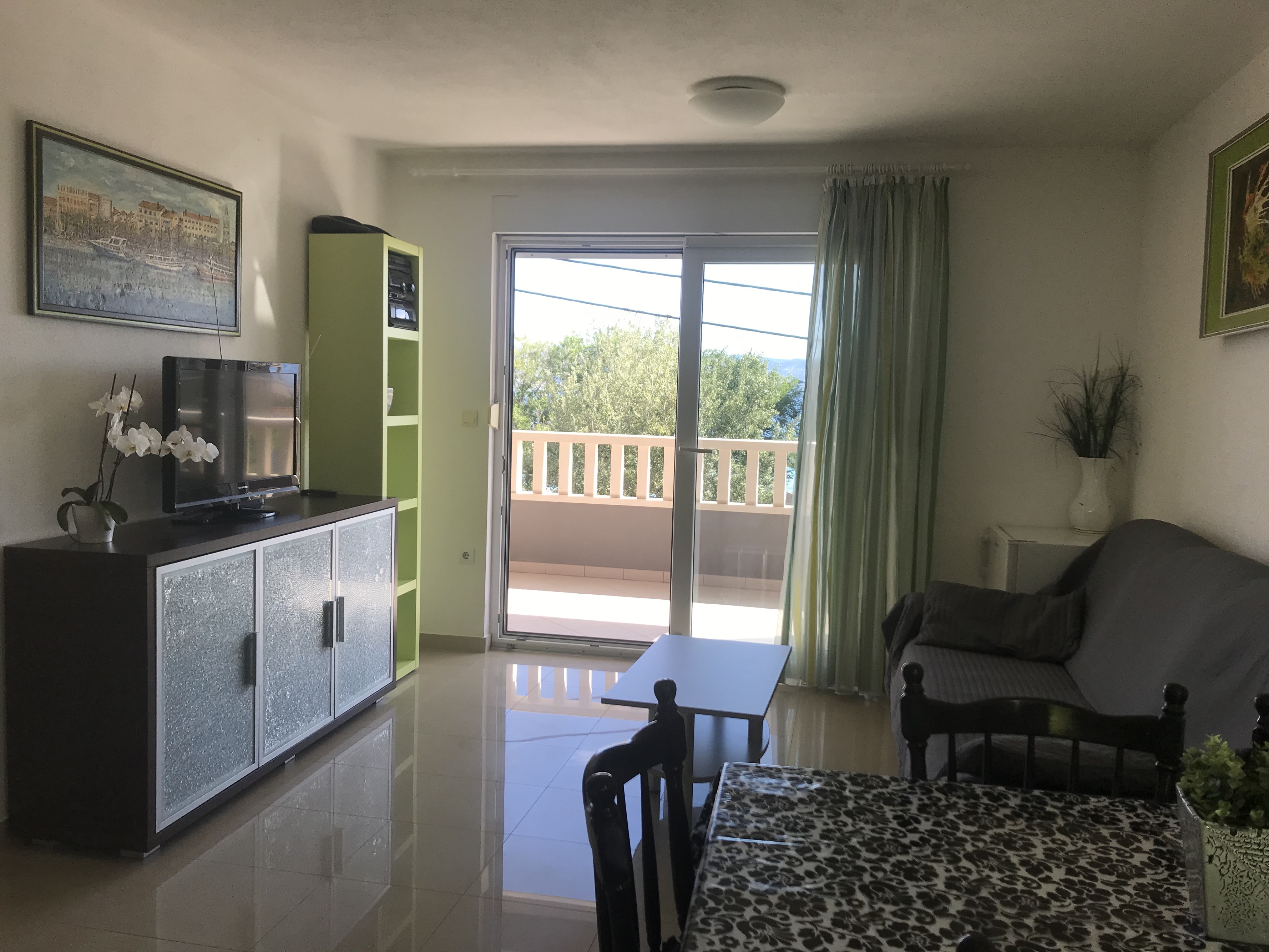 Two bedroom apartment with terrace and sea view Duće, Omiš (A-5261-b)