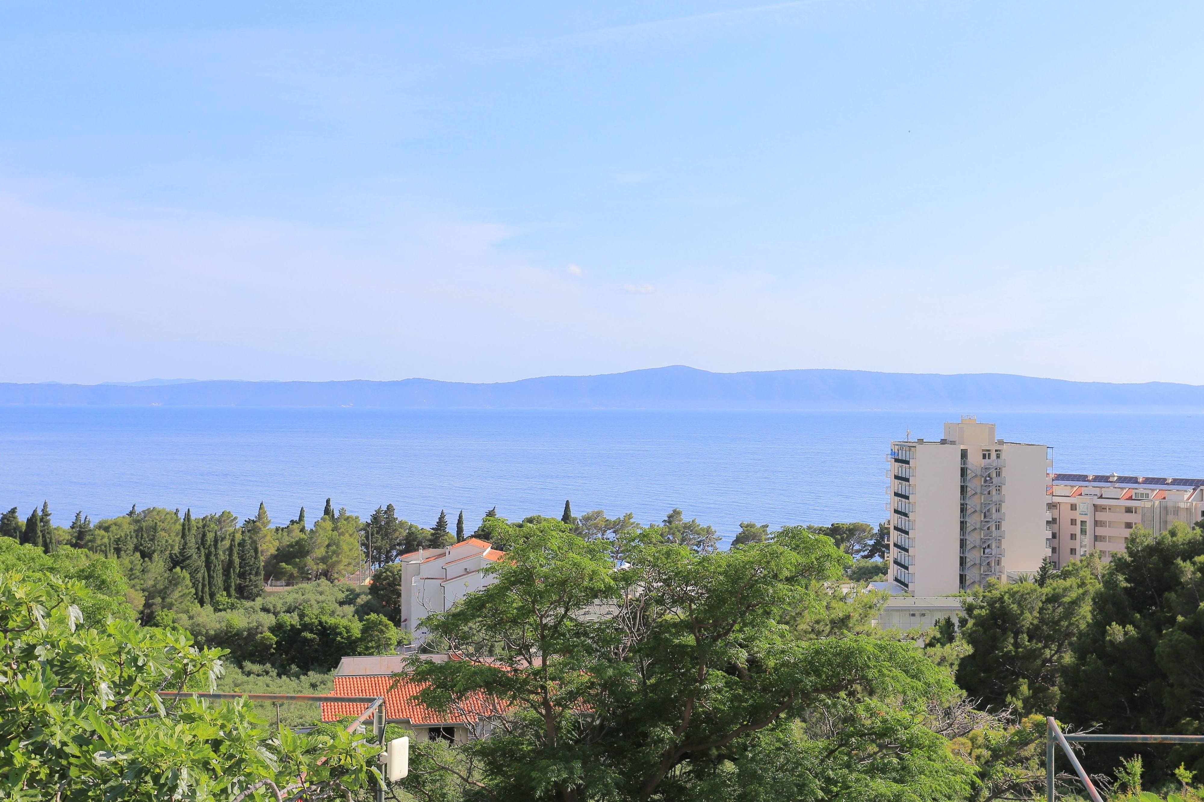 One bedroom apartment with balcony and sea view Tučepi, Makarska  A-b