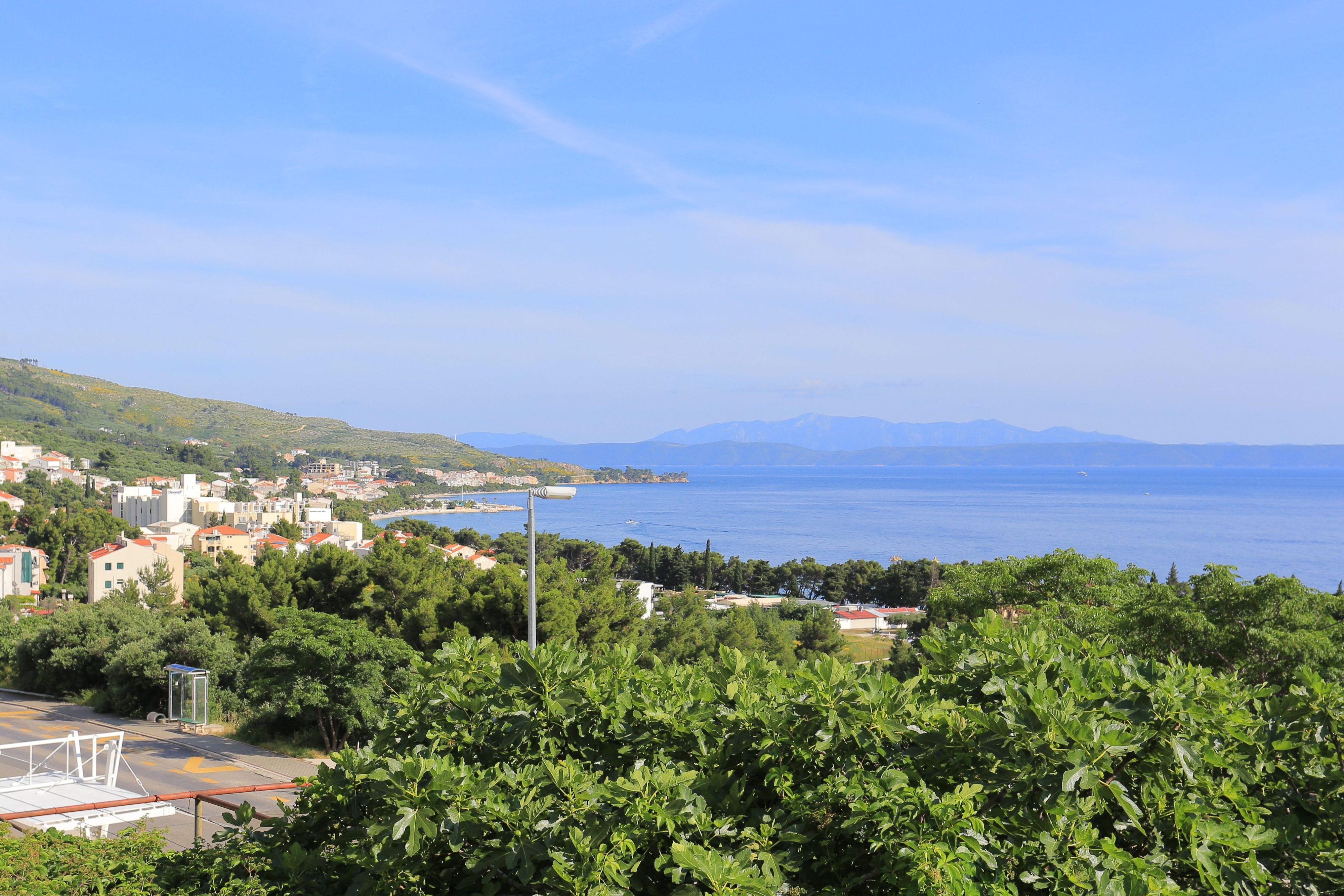 One bedroom apartment with balcony and sea view Tučepi, Makarska  A-b