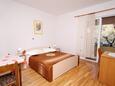 Ložnice 1 Makarska, Ložnice 1 v ubytování typu apartment, s klimatizací a WiFi.
