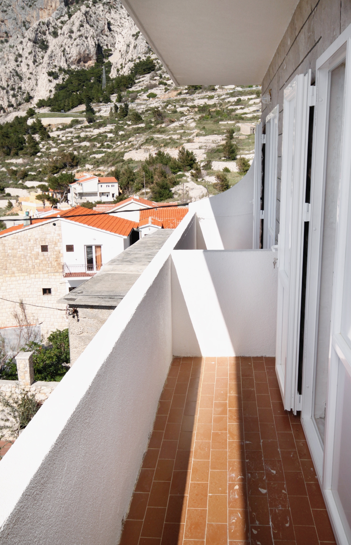 Three bedroom apartment with terrace and sea view Drašnice, Makarska  A-b