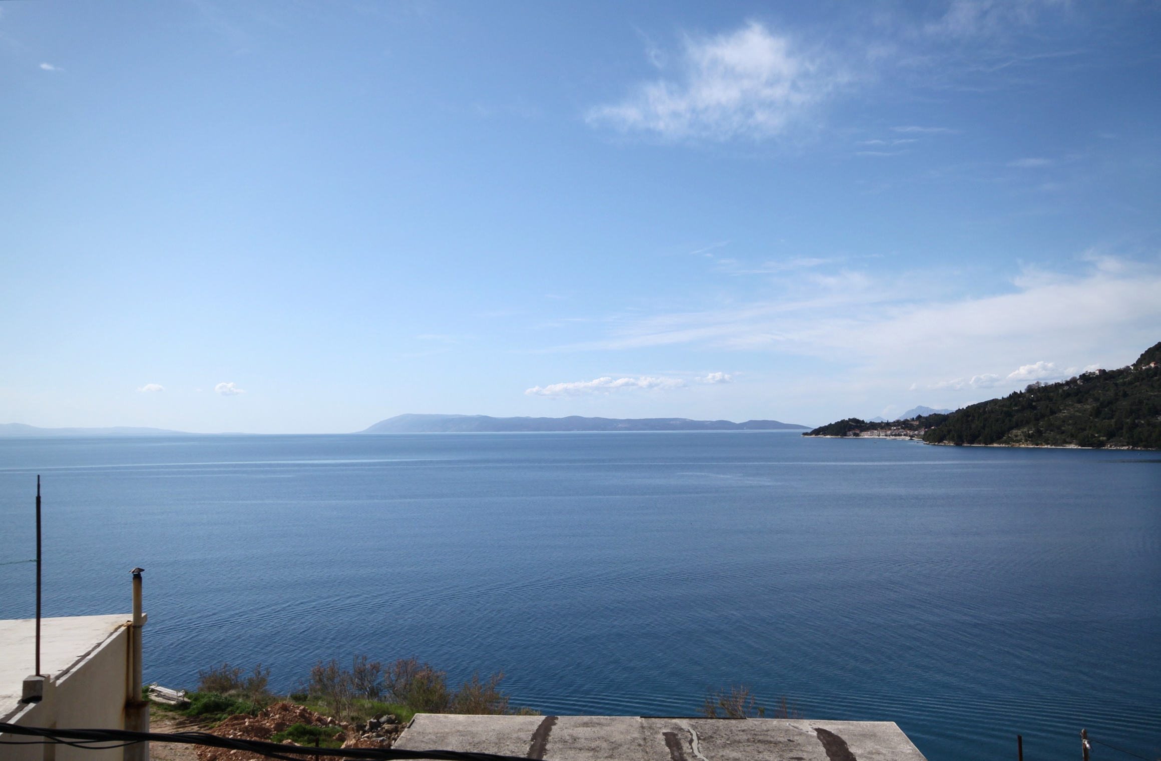 Three bedroom apartment with terrace and sea view Drašnice, Makarska  A-b