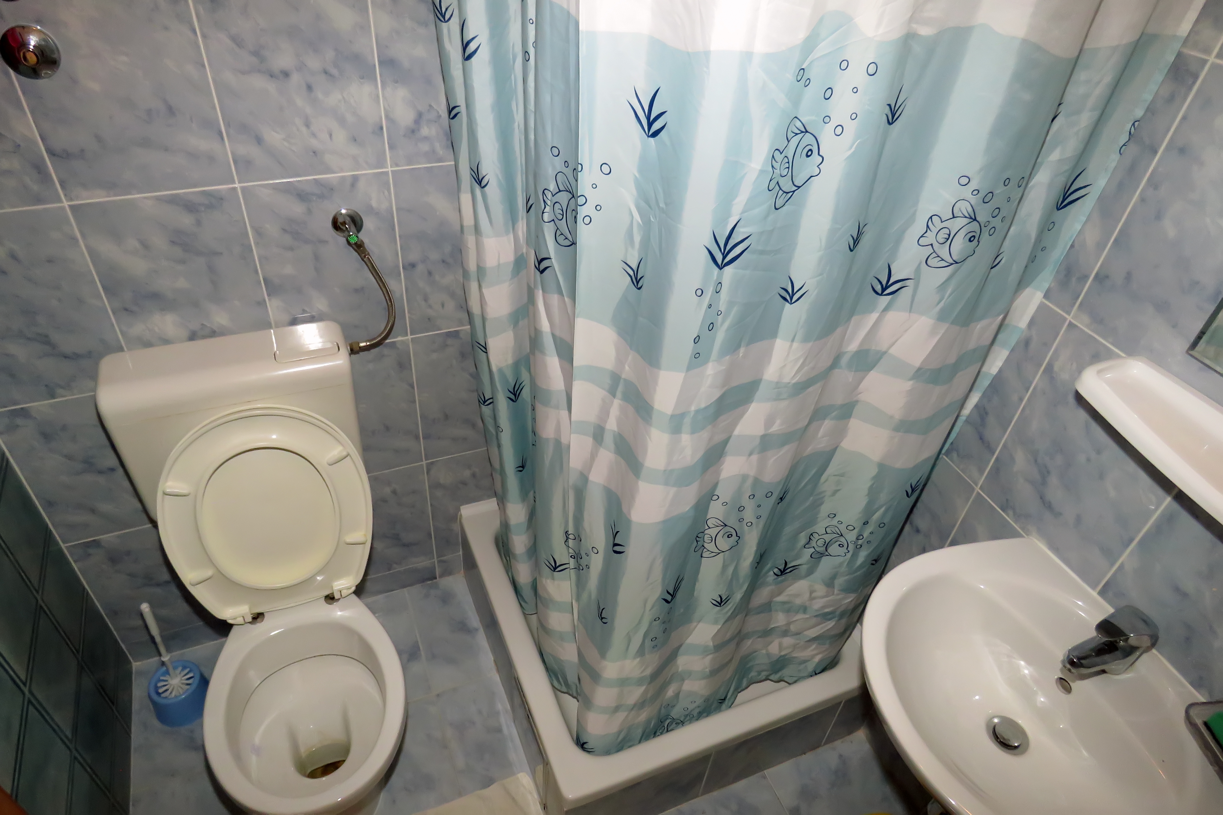 Three bedroom apartment with terrace and sea view Drašnice, Makarska  A-b