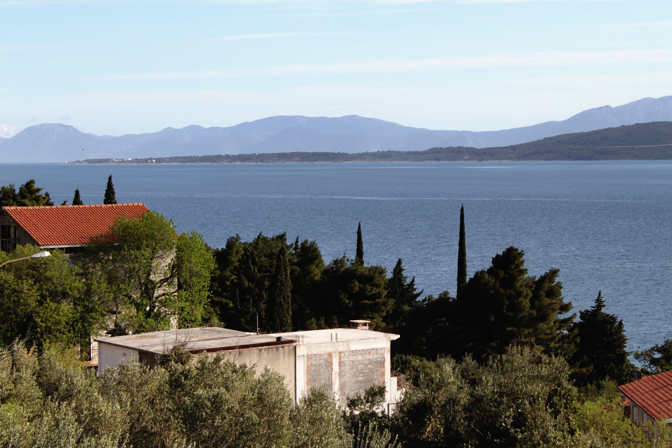 Two bedroom apartment with terrace and sea view Igrane, Makarska  A-a