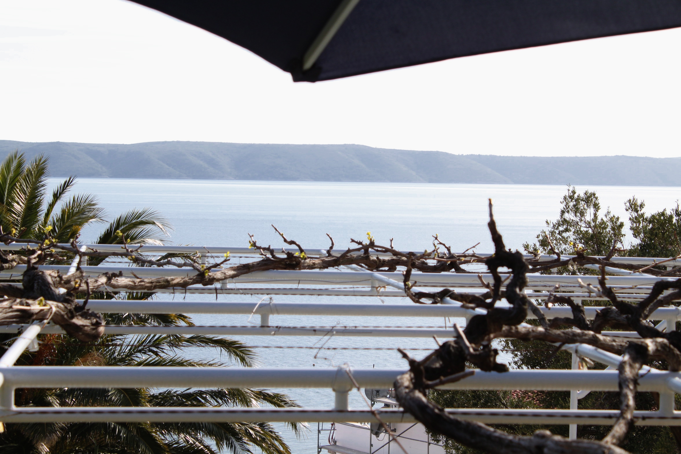 One bedroom apartment with terrace and sea view Igrane, Makarska  A-b