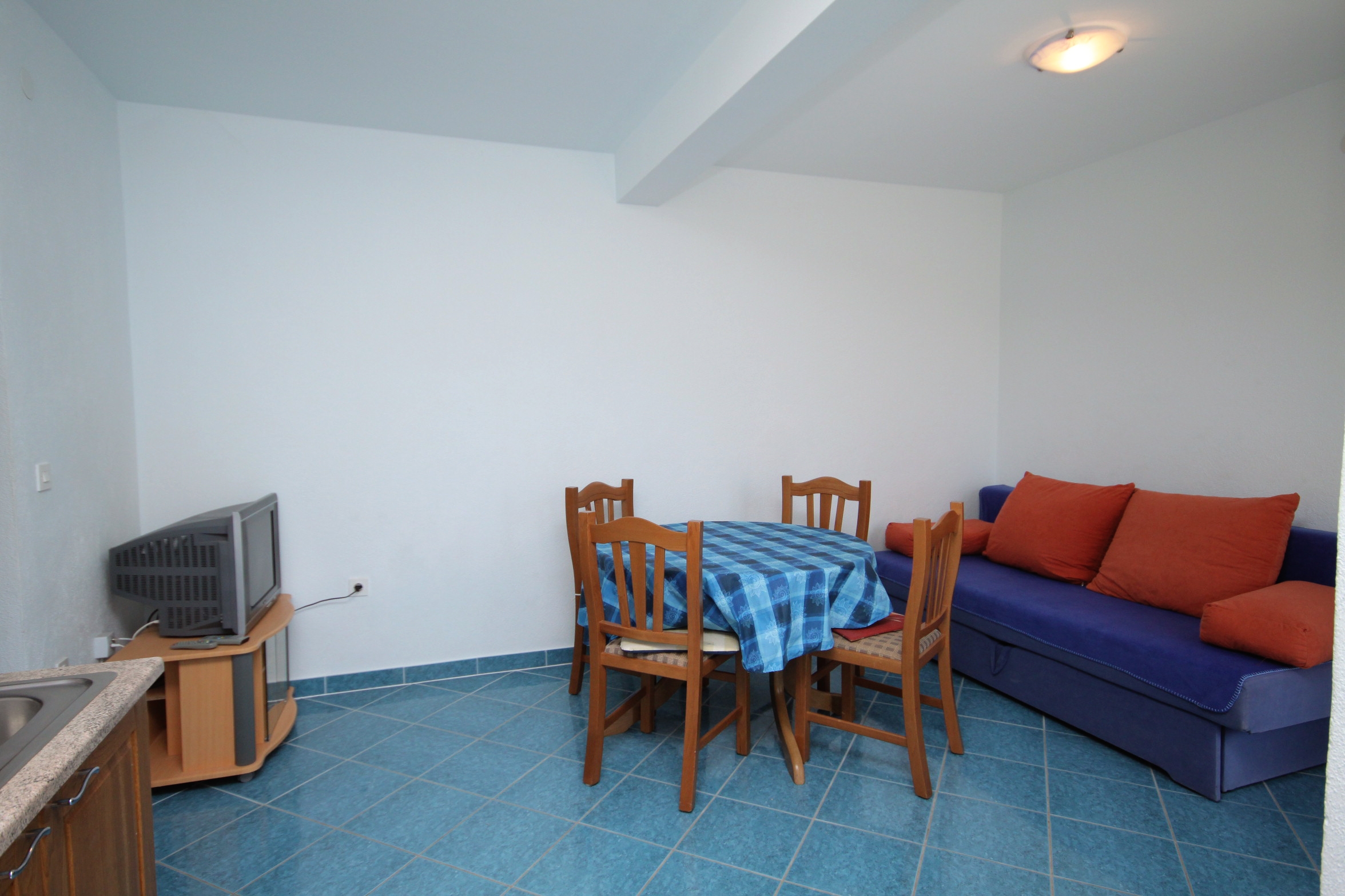 Two bedroom apartment with terrace and sea view Rogoznica (A-5269-a)
