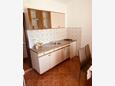 Kitchen Metajna, Kitchen in the apartment, air condition available, (pet friendly) and WiFi.