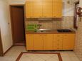 Kitchen Metajna, Kitchen in the apartment, air condition available, (pet friendly) and WiFi.