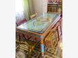 Dining room Grebaštica, Dining room in the apartment, air condition available, (pet friendly) and WiFi.