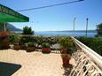 Terrace Duće, Terrace in the apartment, with a sea view and WiFi.