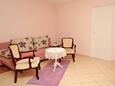 Obývací pokoj Biograd na Moru, Obývací pokoj v ubytování typu apartment, s klimatizací a WiFi.