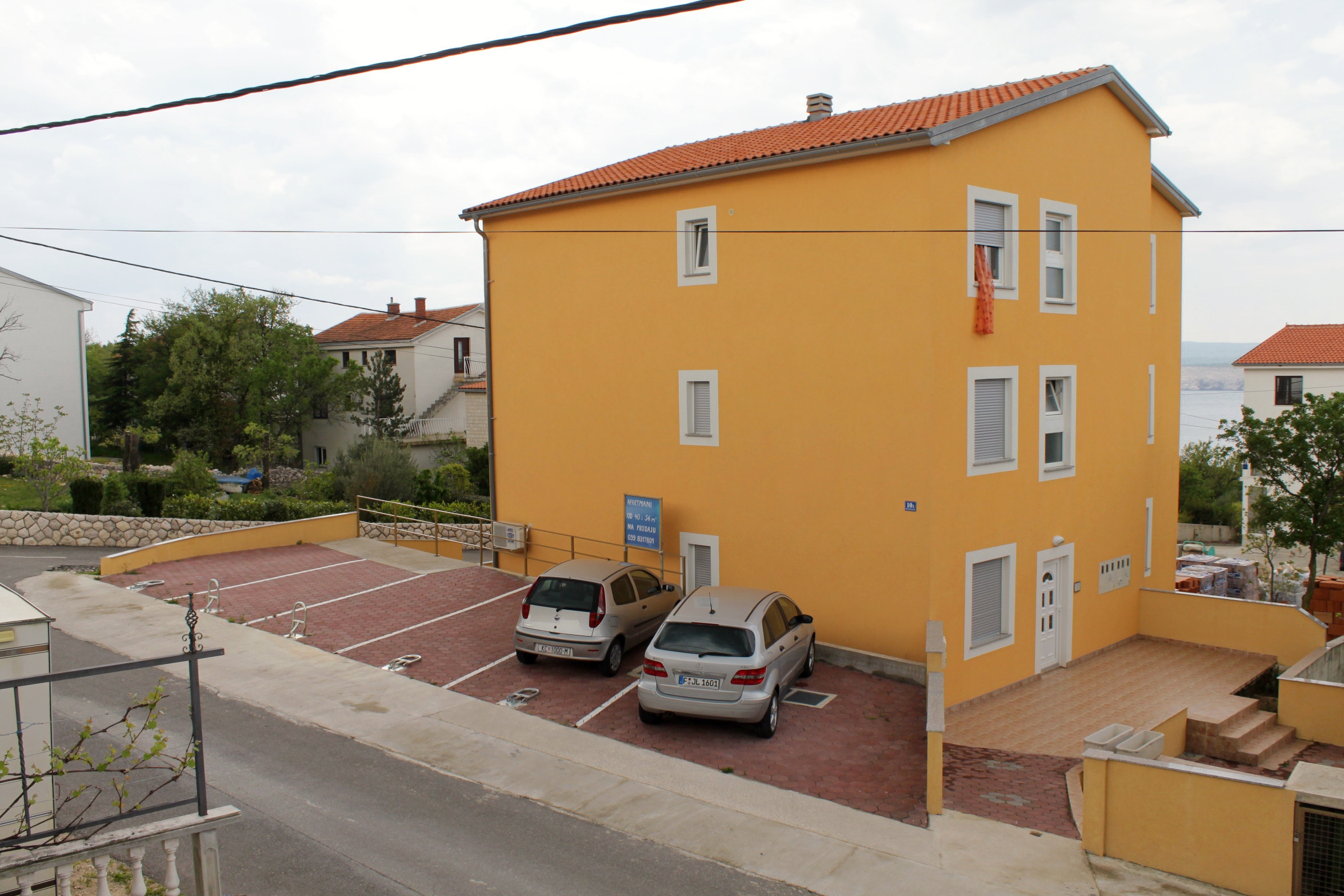 Two bedroom apartment with terrace and sea view Jadranovo, Crikvenica  A-a