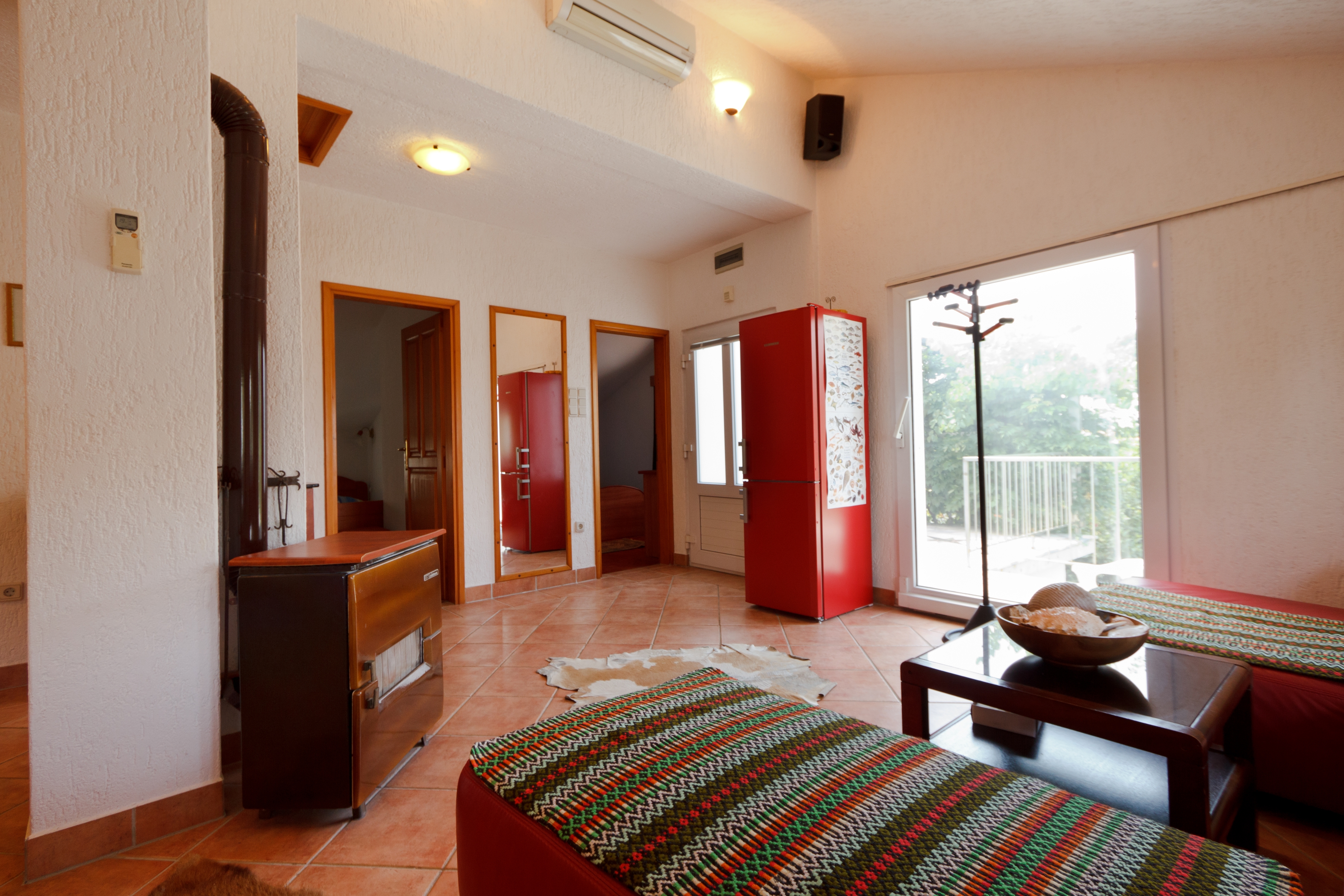 Two bedroom apartment with terrace and sea view Malinska, Krk (A-5290-a)