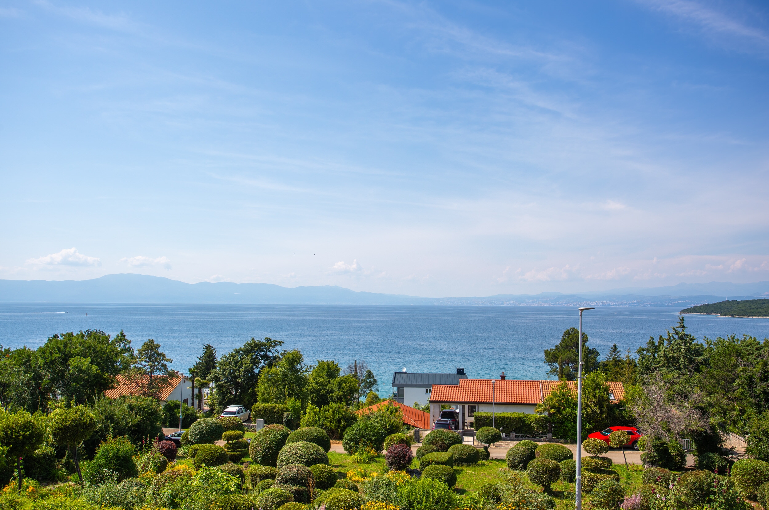 Two bedroom apartment with terrace and sea view Njivice, Krk  A-a