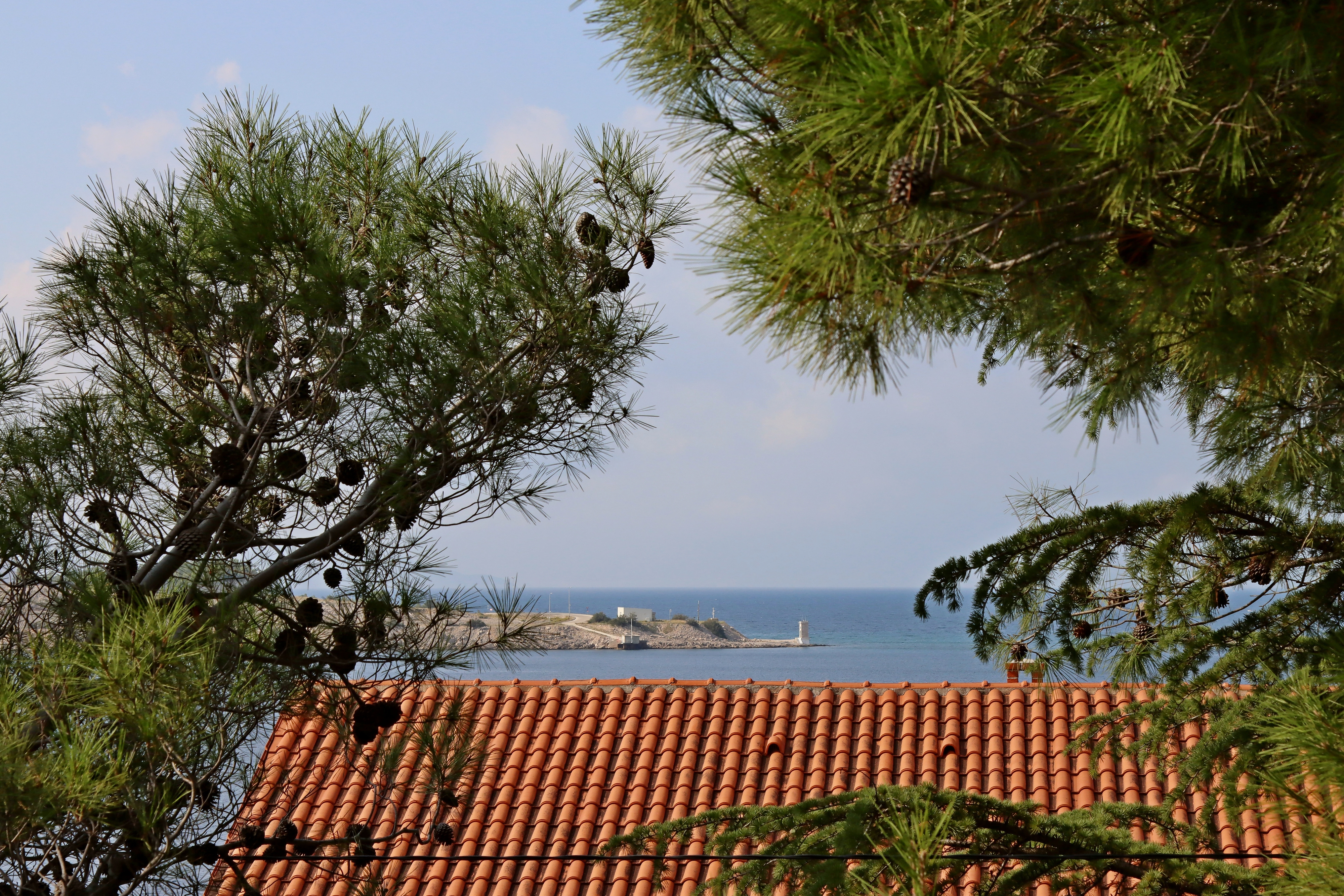 Three bedroom apartment with terrace Omišalj, Krk  A-a