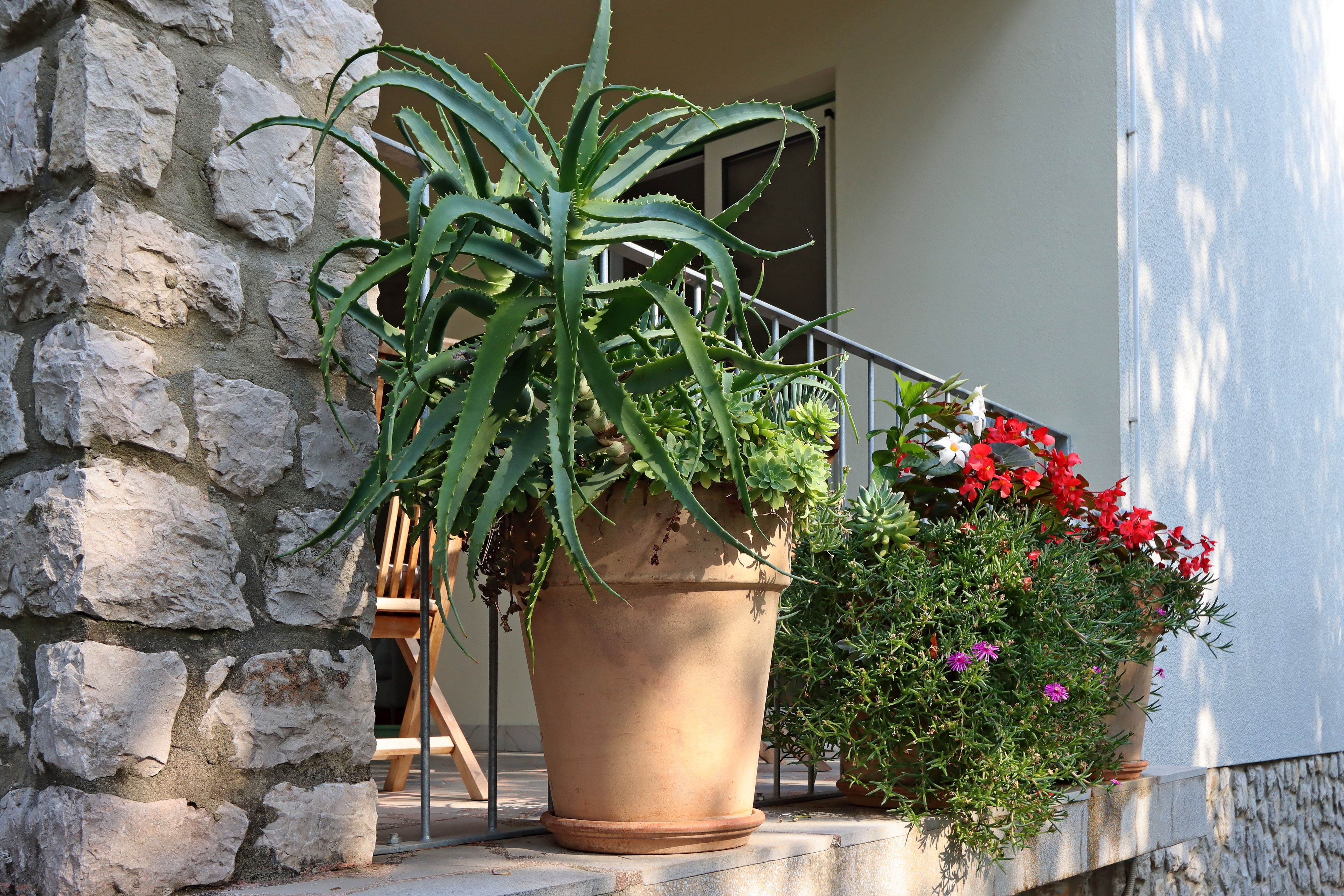 Three bedroom apartment with terrace Omišalj, Krk  A-a