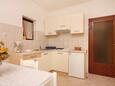 Kuchyně Vrbnik, Kuchyně v ubytování typu apartment, domácí mazlíčci povoleni a WiFi.