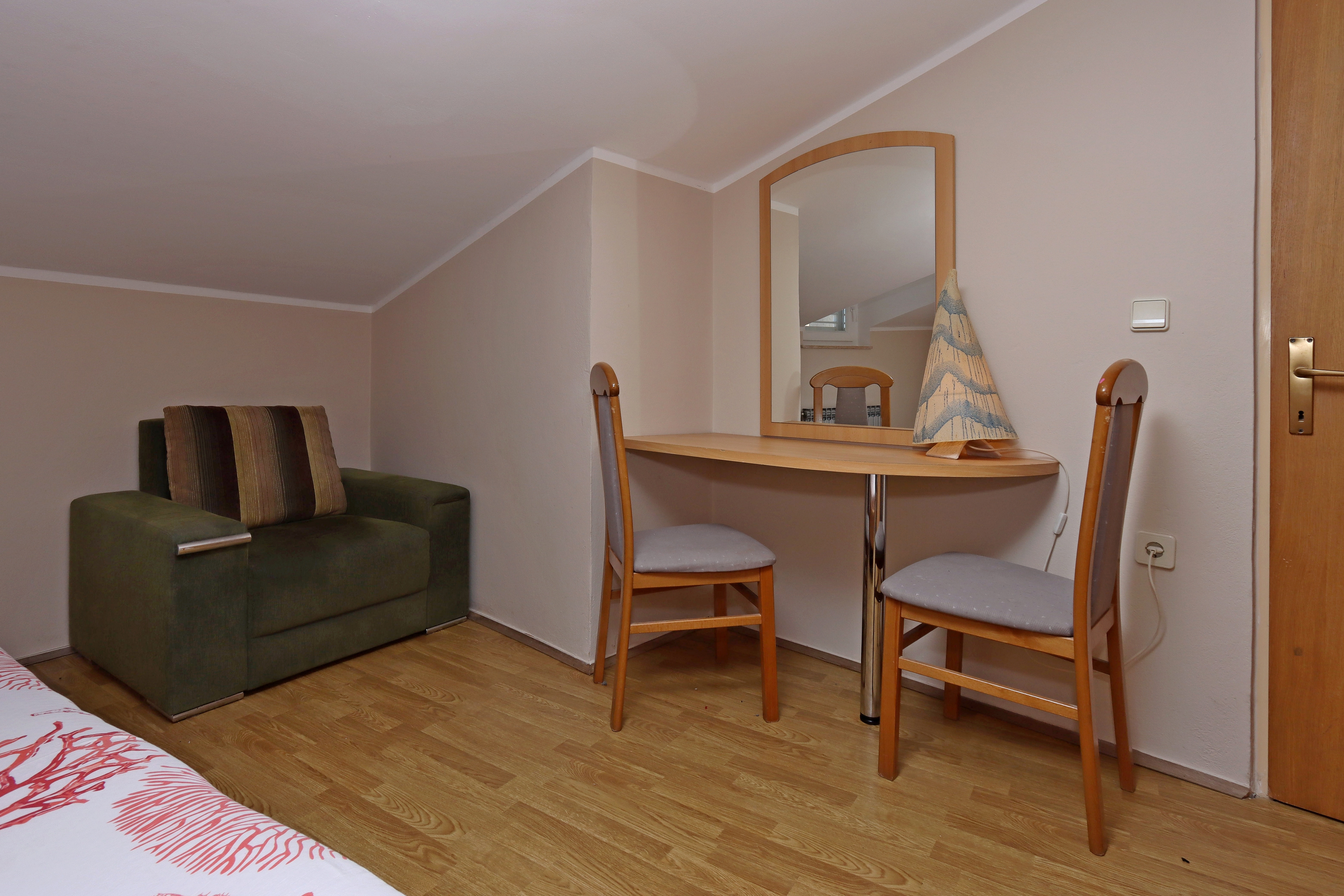Two bedroom apartment with terrace and sea view Vrbnik, Krk  A-a