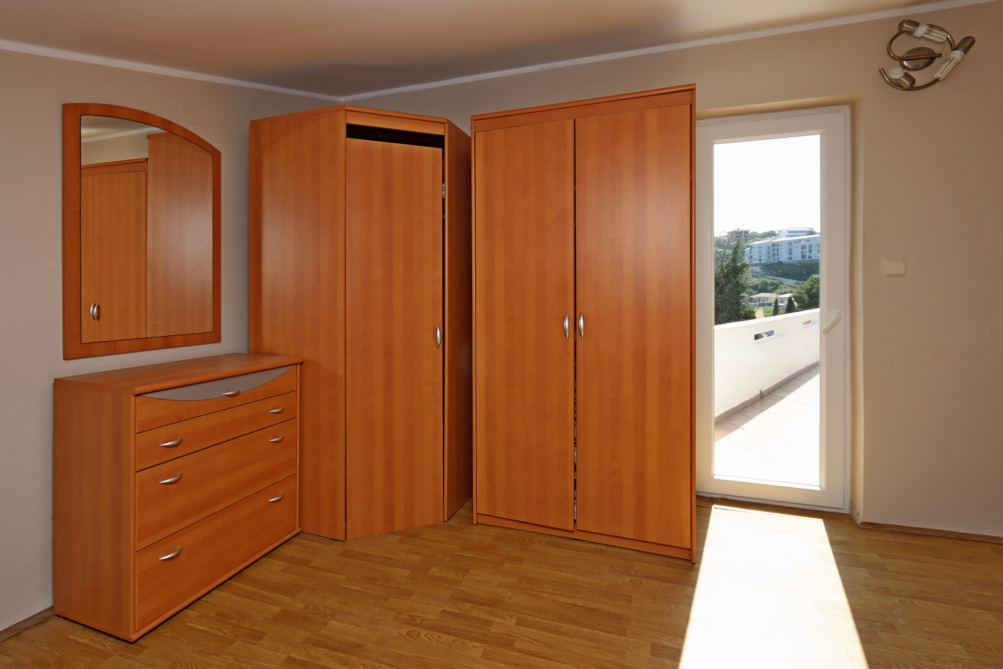 Two bedroom apartment with terrace and sea view Vrbnik, Krk  A-a