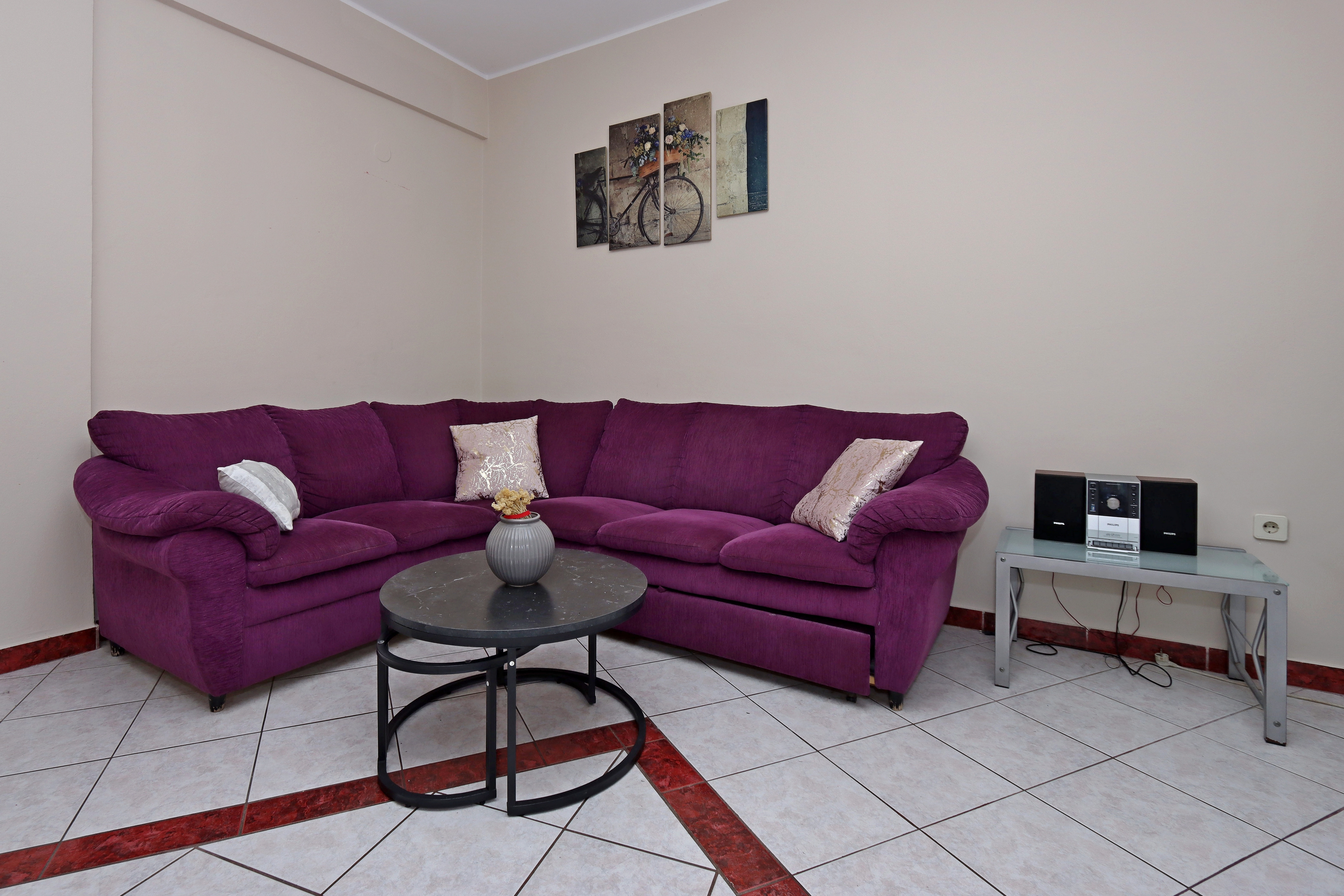 Two bedroom apartment with terrace and sea view Vrbnik, Krk (A-5302-a)