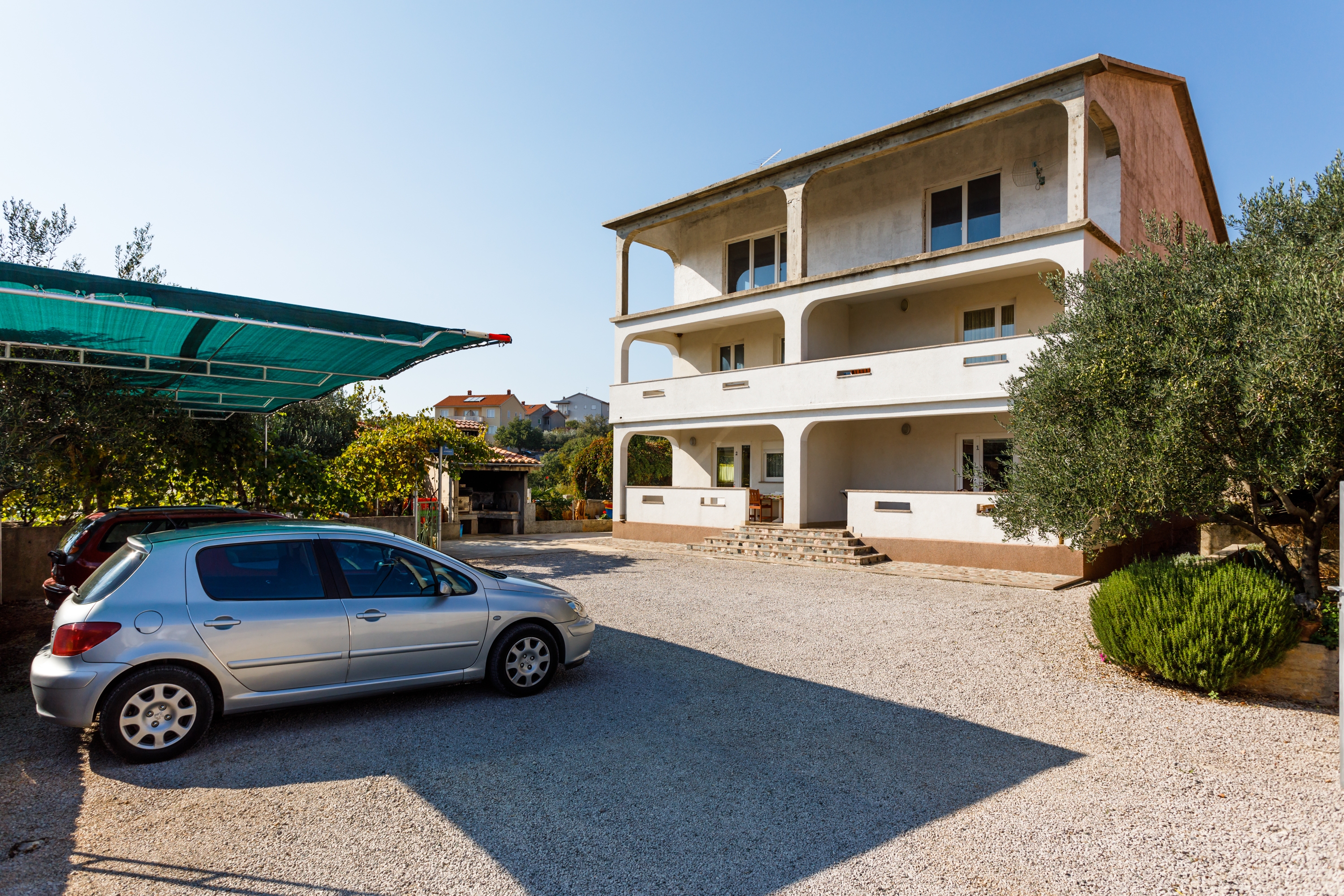 Enosobni apartma S teraso Kornić, Krk  A-c