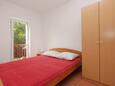 Bedroom 1 Njivice, Bedroom 1 in the apartment, (pet friendly).