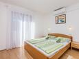 Ložnice Vantačići, Ložnice v ubytování typu studio-apartment, s klimatizací a WiFi.
