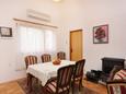 Dining room Malinska, Dining room in the apartment, dostupna klima, dopusteni kucni ljubimci i WIFI.
